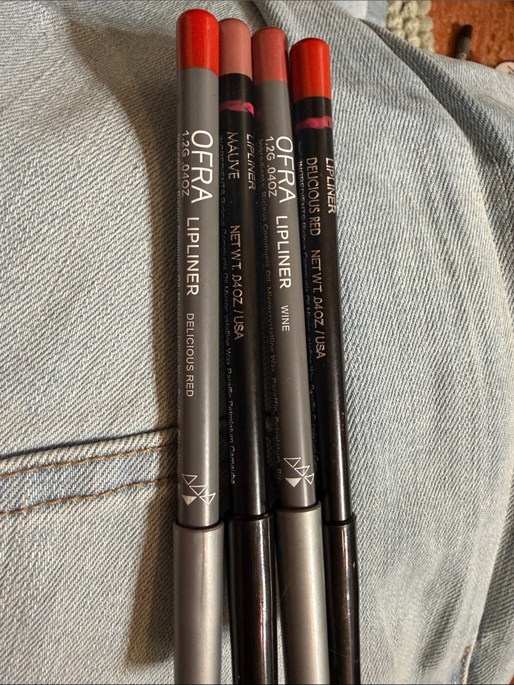 Set of 4 OFRA Lipliners